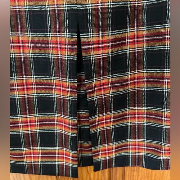 New York Industrie Pencil Plaid Skirt in US Size 6 - Picture 4 of 10